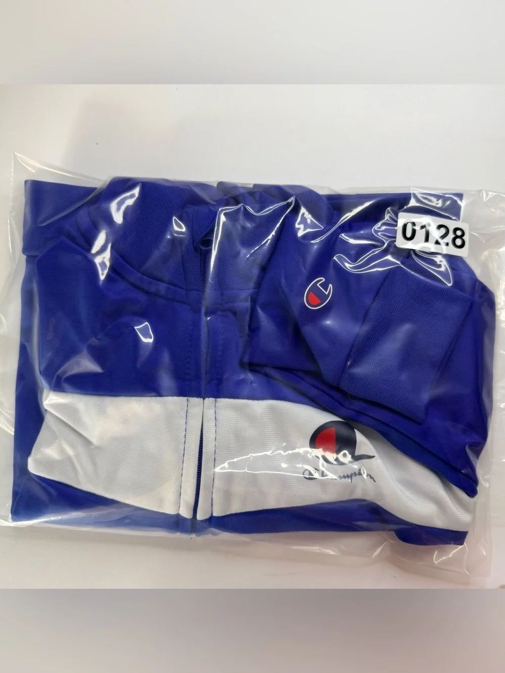 Champion Royal Blue and White Jacket‎